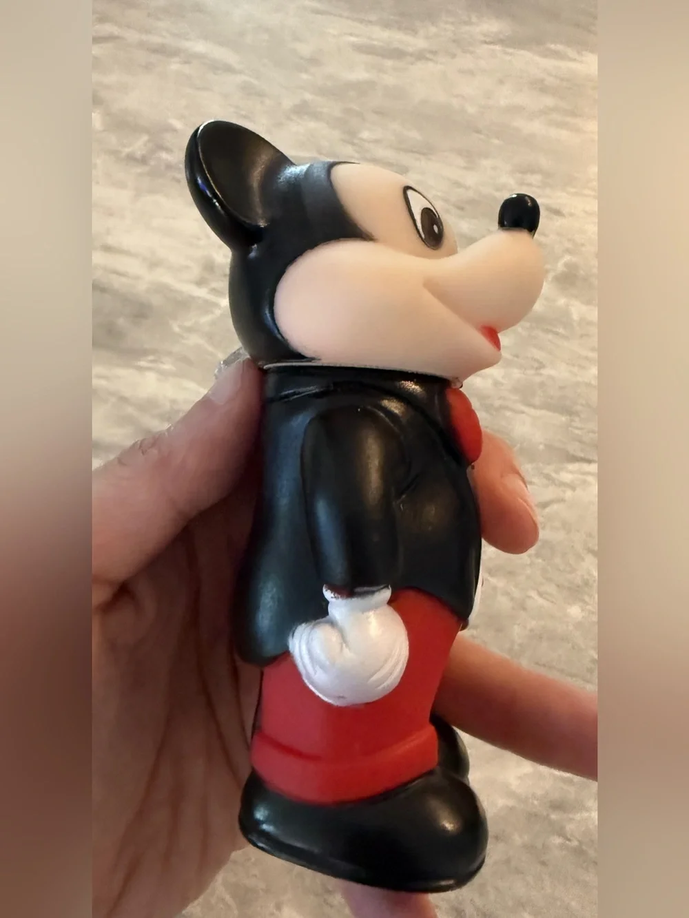 Walt Disney Company Tootsietoy Minnie & Mickey 1986 Vintage Dolls Rubber 5”